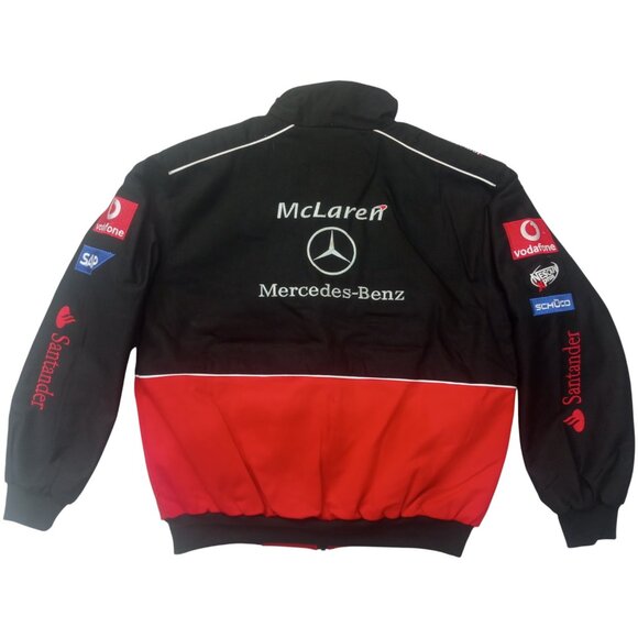 NASCAR Santander Mercedes-Benz Racing Jacket – Size XL – Motorsport Style - Picture 4 of 5